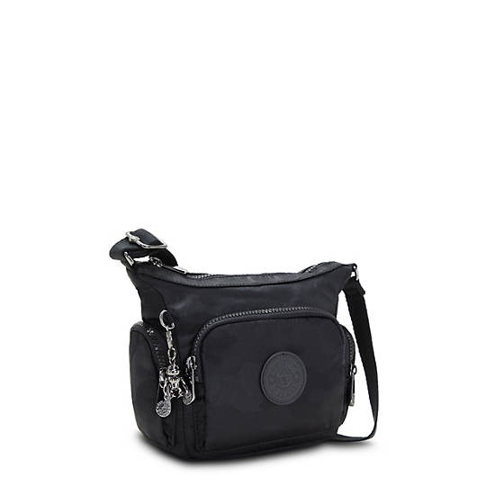 Sacs Crossbody Kipling Gabbie Mini Noir Camouflage | FR 2093AH